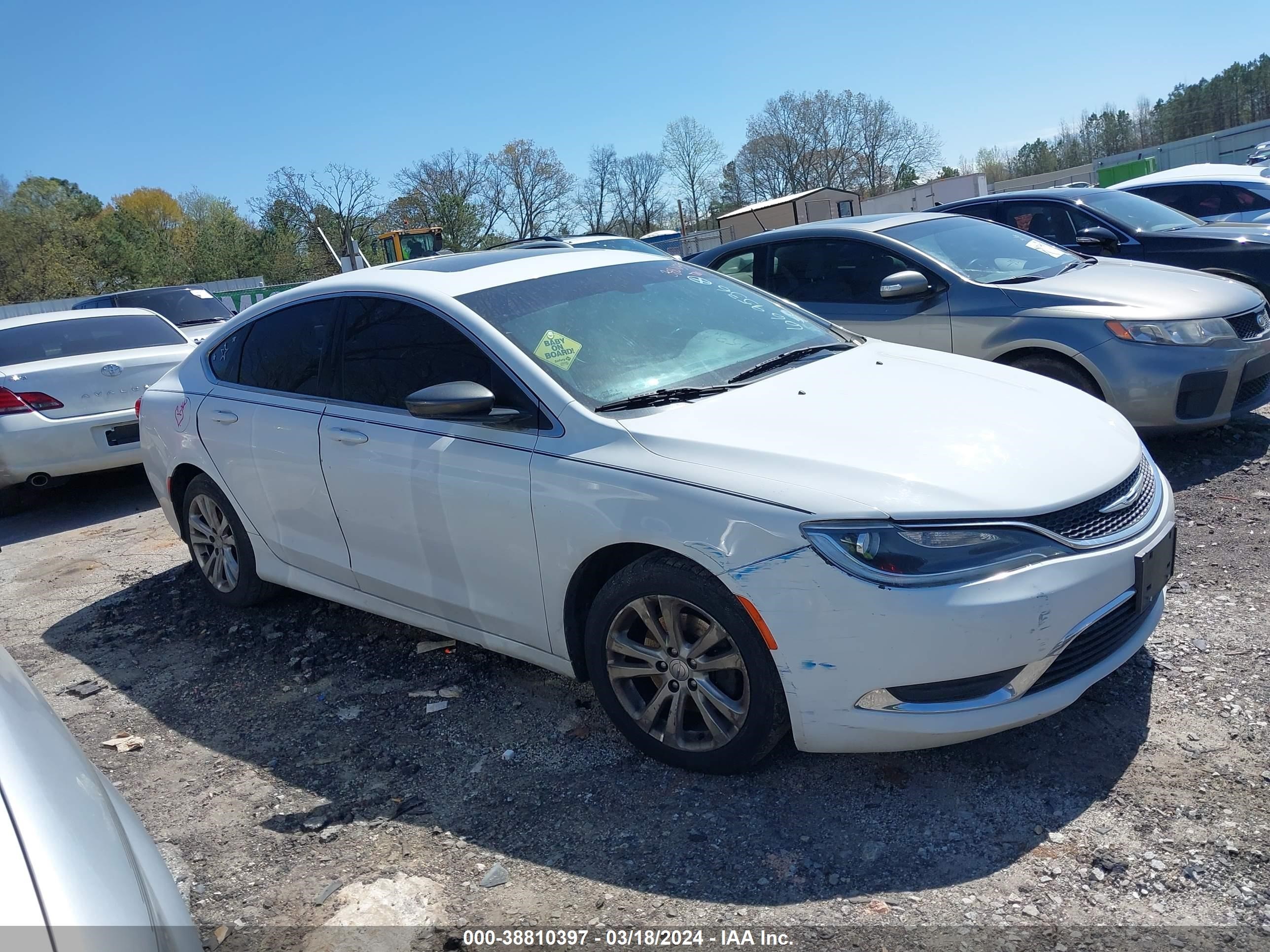 CHRYSLER 200 2015 1c3cccab0fn669536