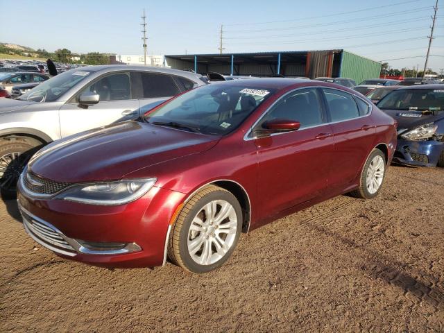 CHRYSLER 200 LIMITE 2016 1c3cccab0gn135163