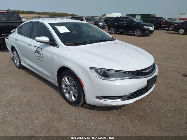 CHRYSLER 200 2016 1c3cccab0gn181821