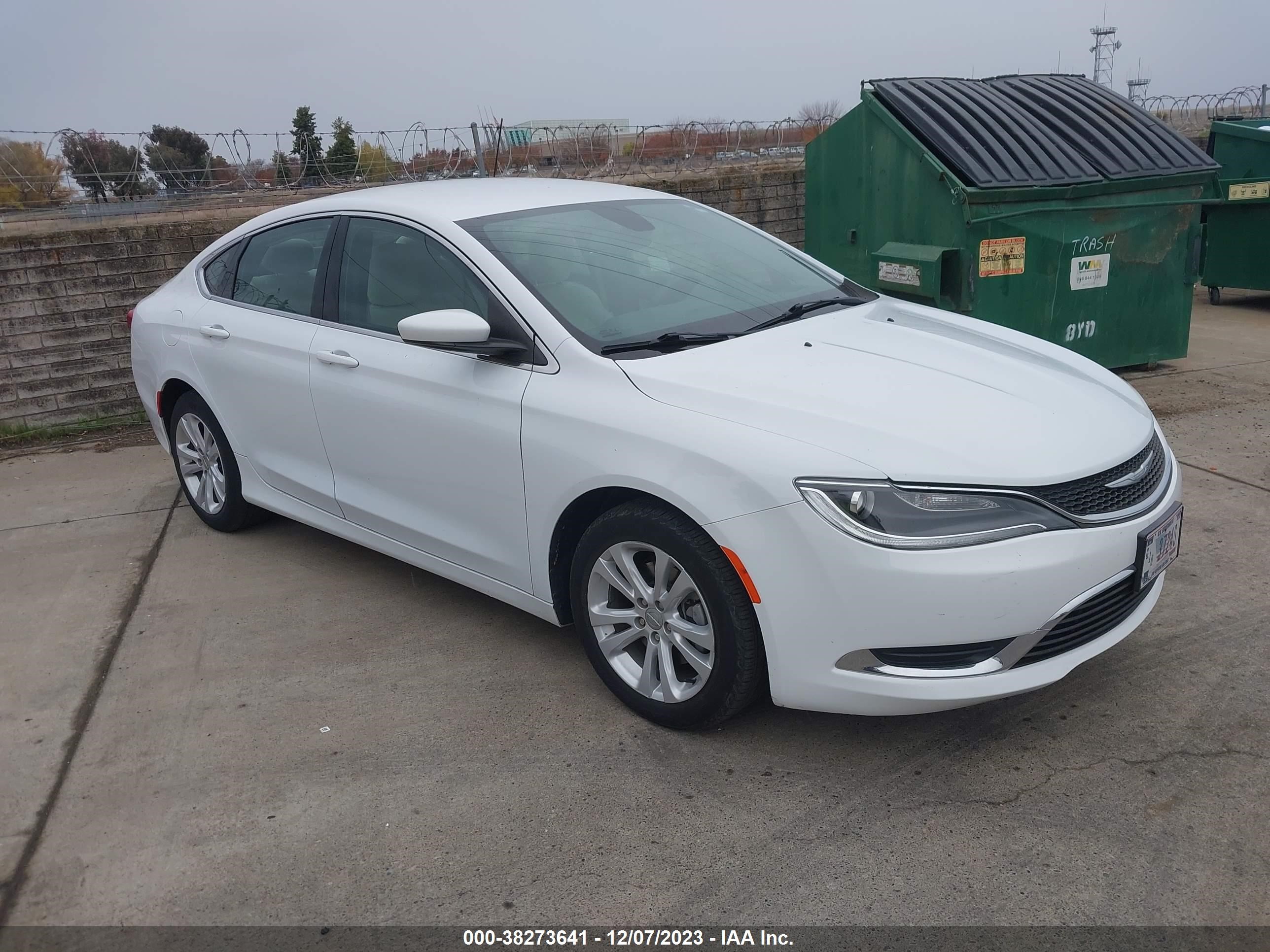 CHRYSLER 200 2016 1c3cccab0gn187666