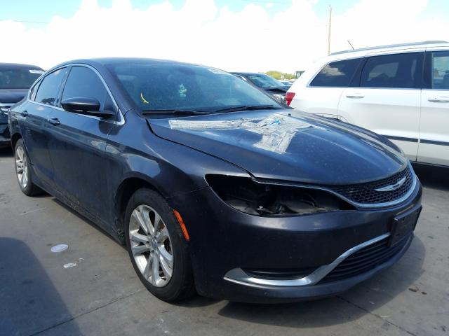 CHRYSLER 200 LIMITE 2015 1c3cccab1fn534095