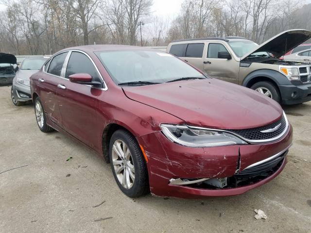 CHRYSLER 200 LIMITE 2015 1c3cccab1fn580347