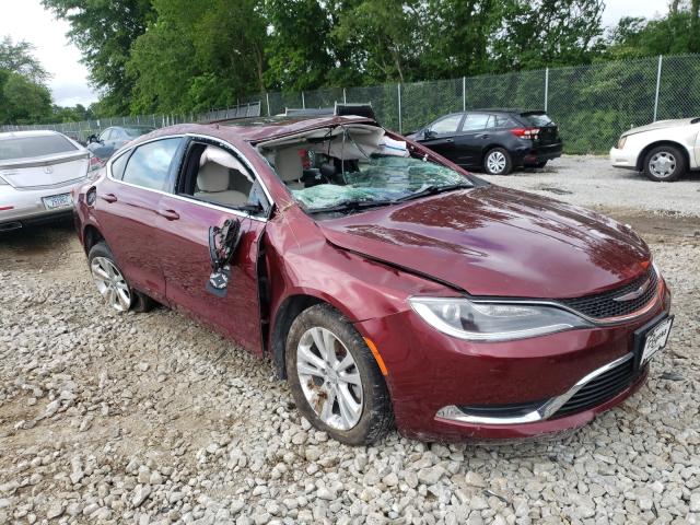 CHRYSLER 200 LIMITE 2015 1c3cccab1fn588786