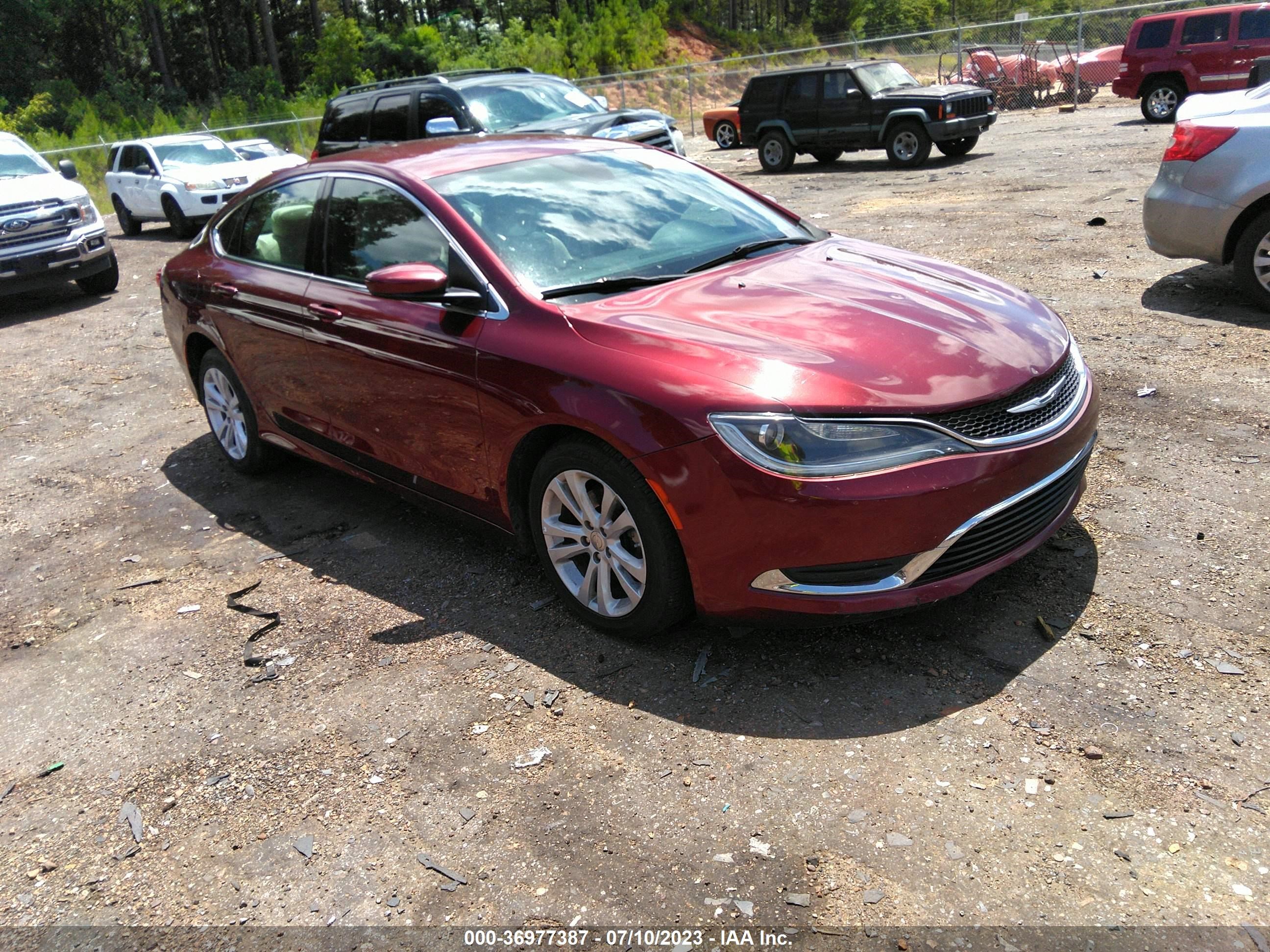 CHRYSLER 200 2015 1c3cccab1fn653362