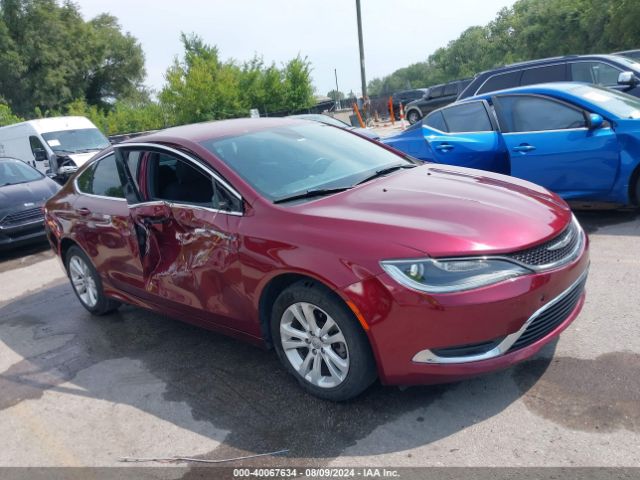 CHRYSLER 200 2015 1c3cccab1fn746950