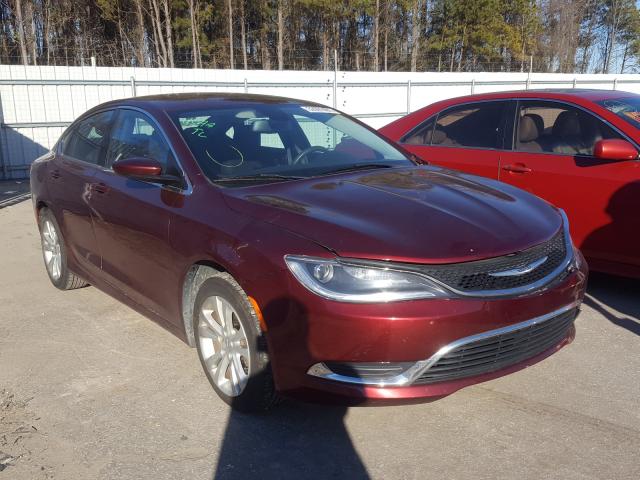 CHRYSLER 200 LIMITE 2015 1c3cccab1fn751162