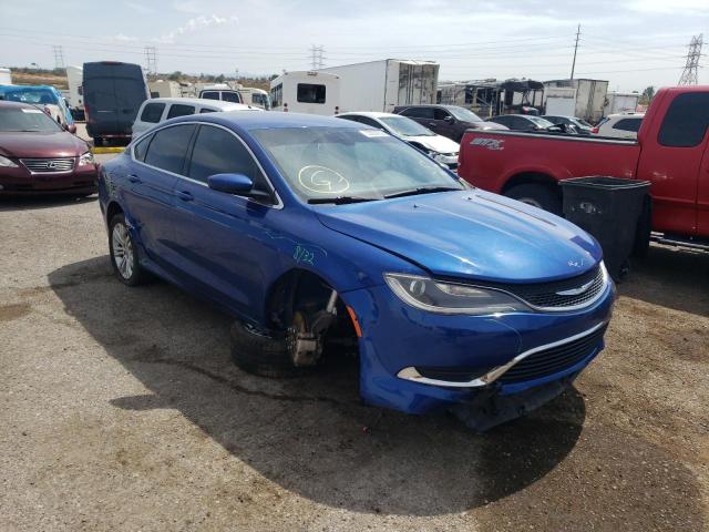 CHRYSLER 200 LIMITE 2015 1c3cccab1fn752327