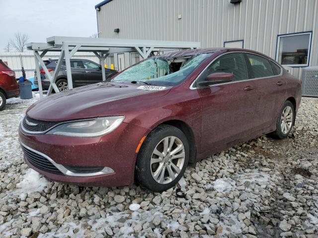 CHRYSLER 200 2016 1c3cccab1gn102270