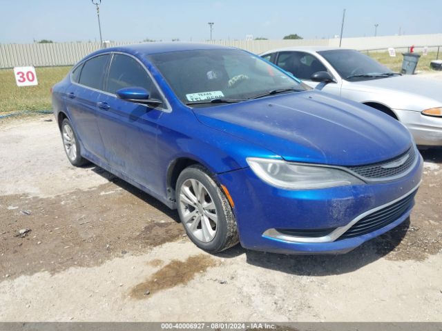 CHRYSLER 200 2015 1c3cccab2fn648025