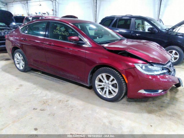 CHRYSLER 200 2015 1c3cccab3fn537497