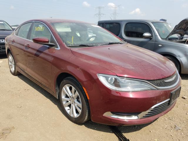 CHRYSLER 200 LIMITE 2015 1c3cccab3fn599885