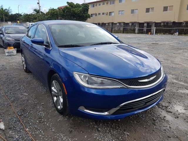 CHRYSLER 200 LIMITE 2015 1c3cccab3fn753429