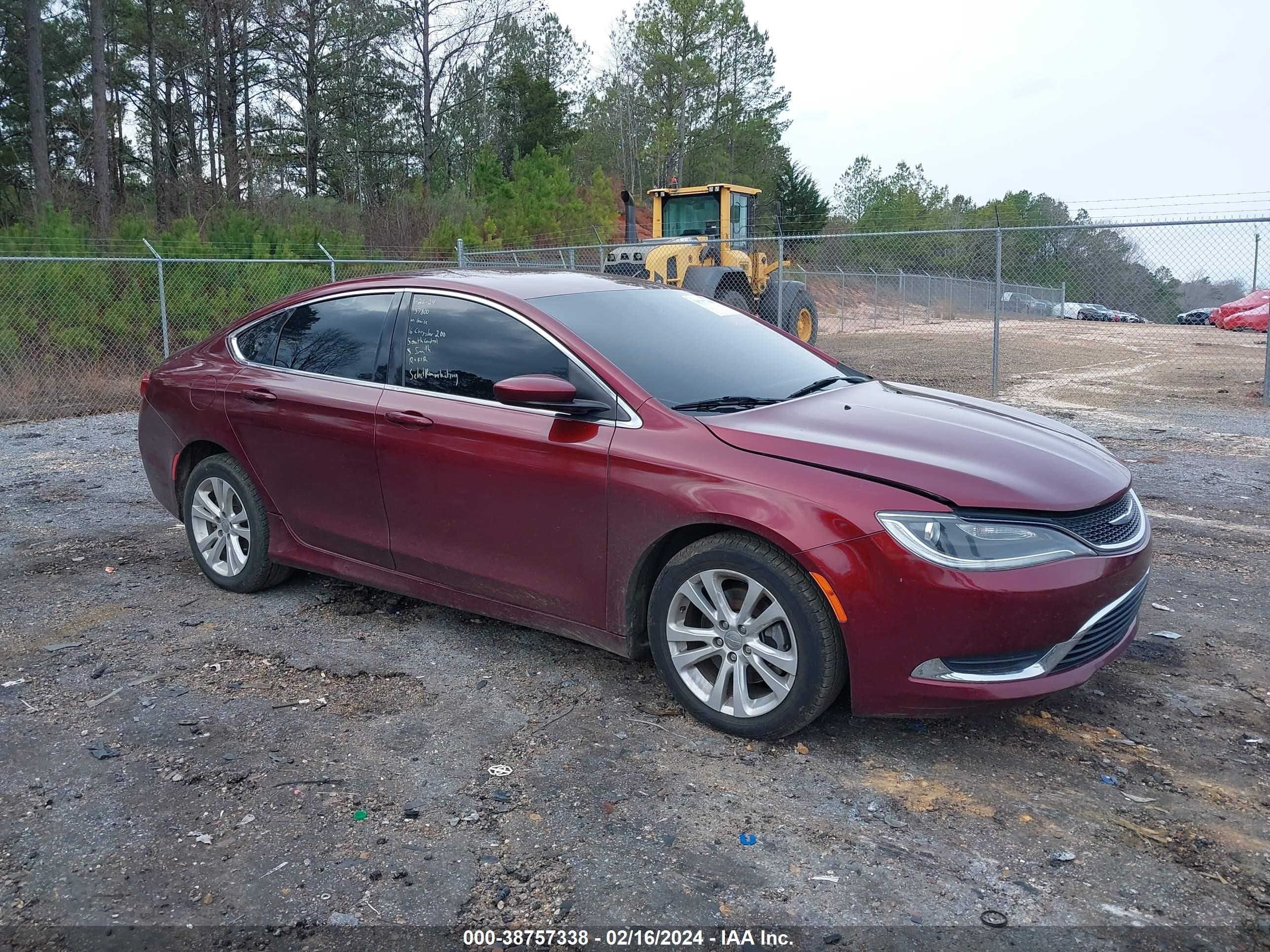 CHRYSLER 200 2016 1c3cccab3gn137800