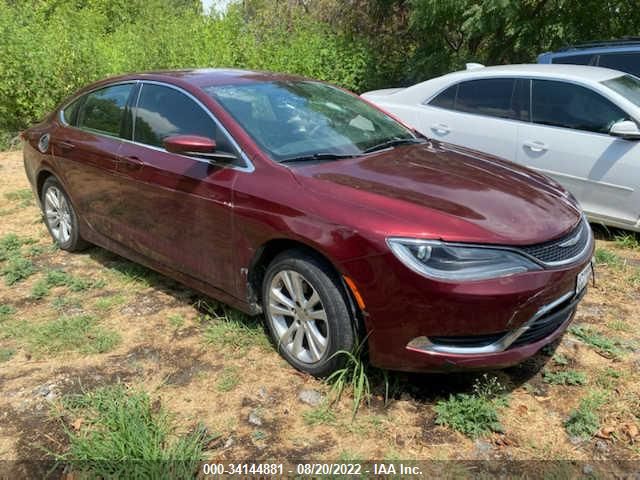 CHRYSLER 200 2016 1c3cccab3gn142365