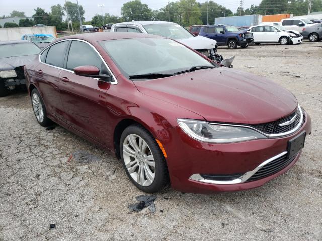 CHRYSLER 200 LIMITE 2015 1c3cccab4fn526315