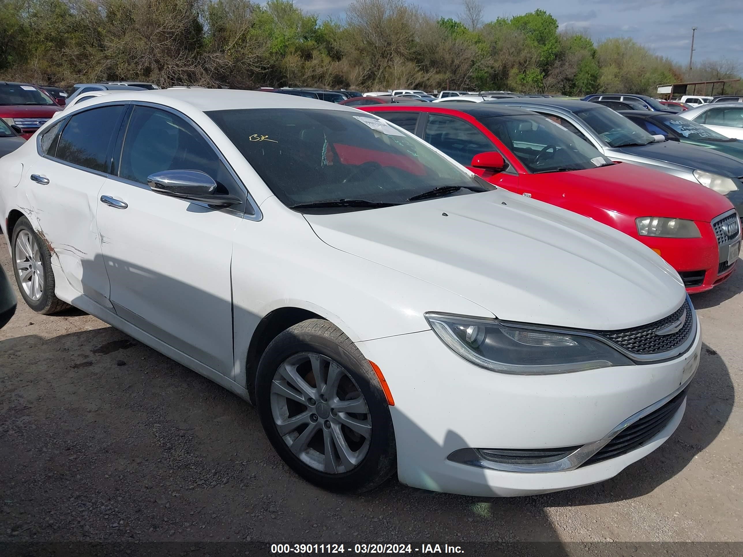 CHRYSLER 200 2015 1c3cccab4fn613812