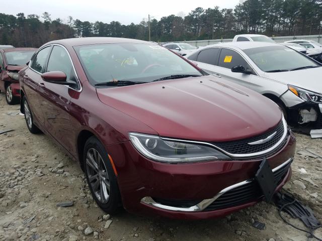 CHRYSLER 200 LIMITE 2015 1c3cccab4fn623062