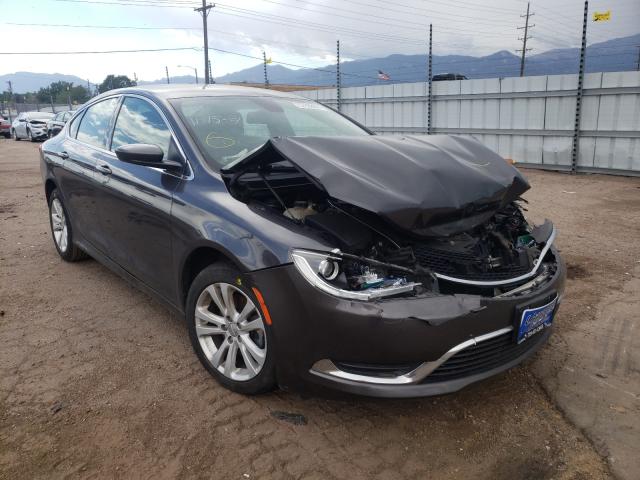 CHRYSLER 200 LIMITE 2015 1c3cccab4fn660659