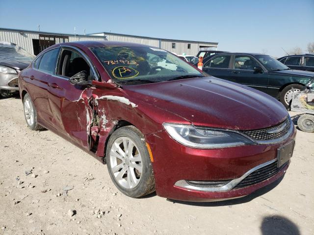 CHRYSLER 200 LIMITE 2015 1c3cccab4fn734923