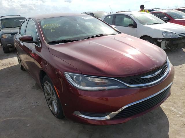 CHRYSLER 200 LIMITE 2015 1c3cccab5fn663764