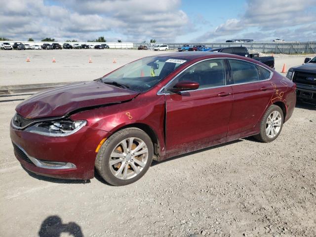 CHRYSLER 200 LIMITE 2015 1c3cccab5fn687109