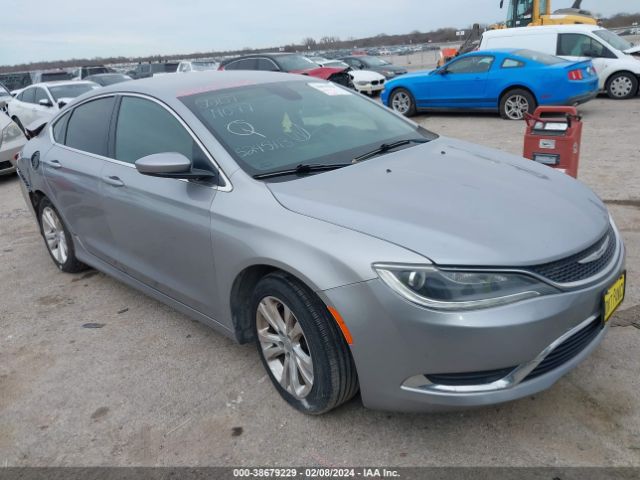 CHRYSLER 200 2015 1c3cccab5fn695825