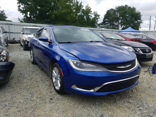 CHRYSLER 200 LIMITE 2015 1c3cccab6fn658265