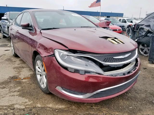 CHRYSLER 200 LIMITE 2015 1c3cccab6fn667998