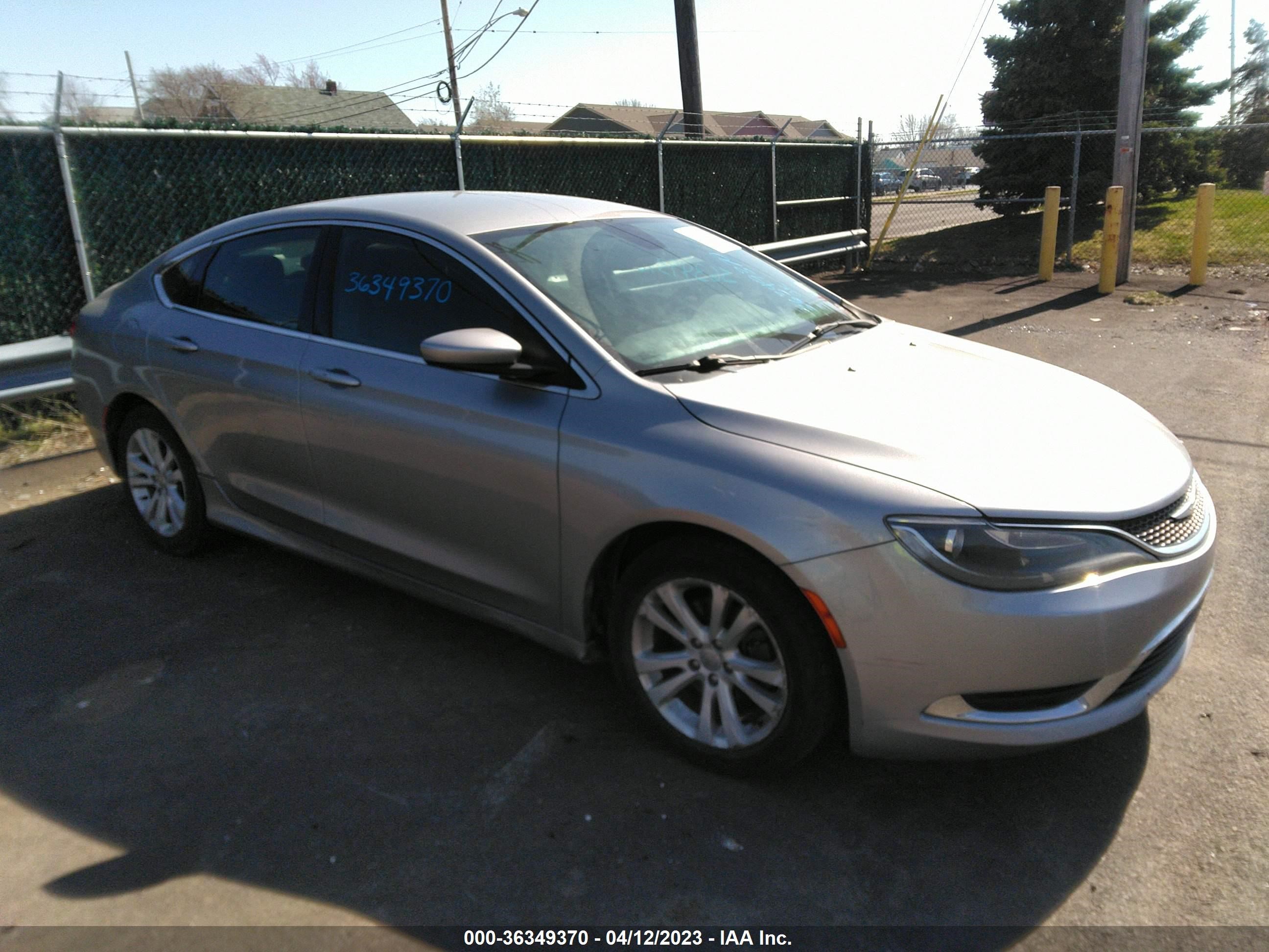 CHRYSLER 200 2015 1c3cccab6fn670741