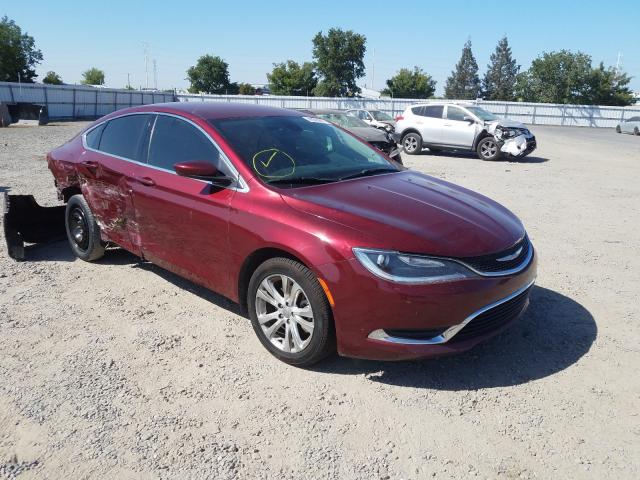 CHRYSLER 200 LIMITE 2015 1c3cccab6fn742439