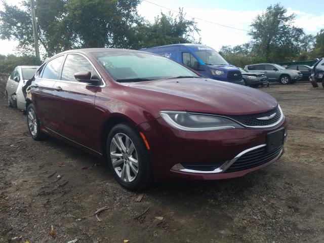 CHRYSLER 200 LIMITE 2016 1c3cccab6gn101390