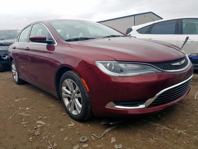 CHRYSLER 200 LIMITE 2015 1c3cccab7fn724225