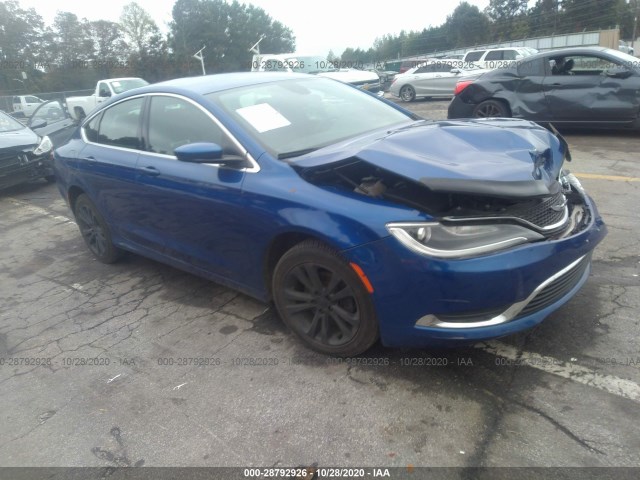 CHRYSLER 200 2016 1c3cccab7gn149674