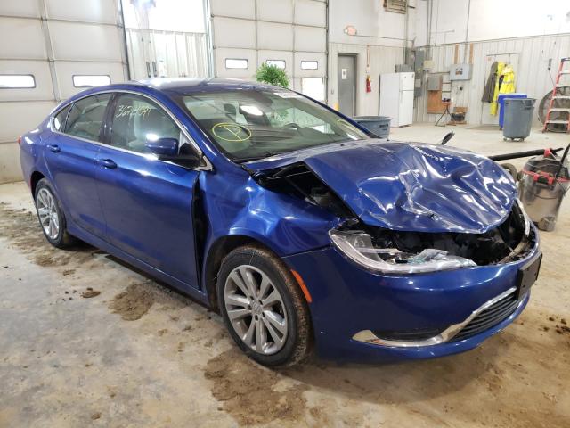 CHRYSLER 200 LIMITE 2015 1c3cccab8fn527614