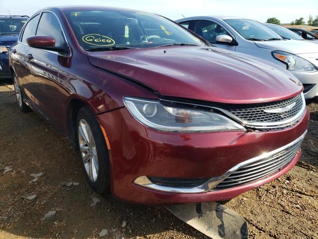 CHRYSLER 200 LIMITE 2015 1c3cccab8fn611058