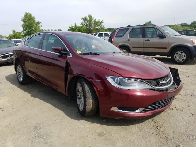 CHRYSLER 200 LIMITE 2015 1c3cccab8fn658610