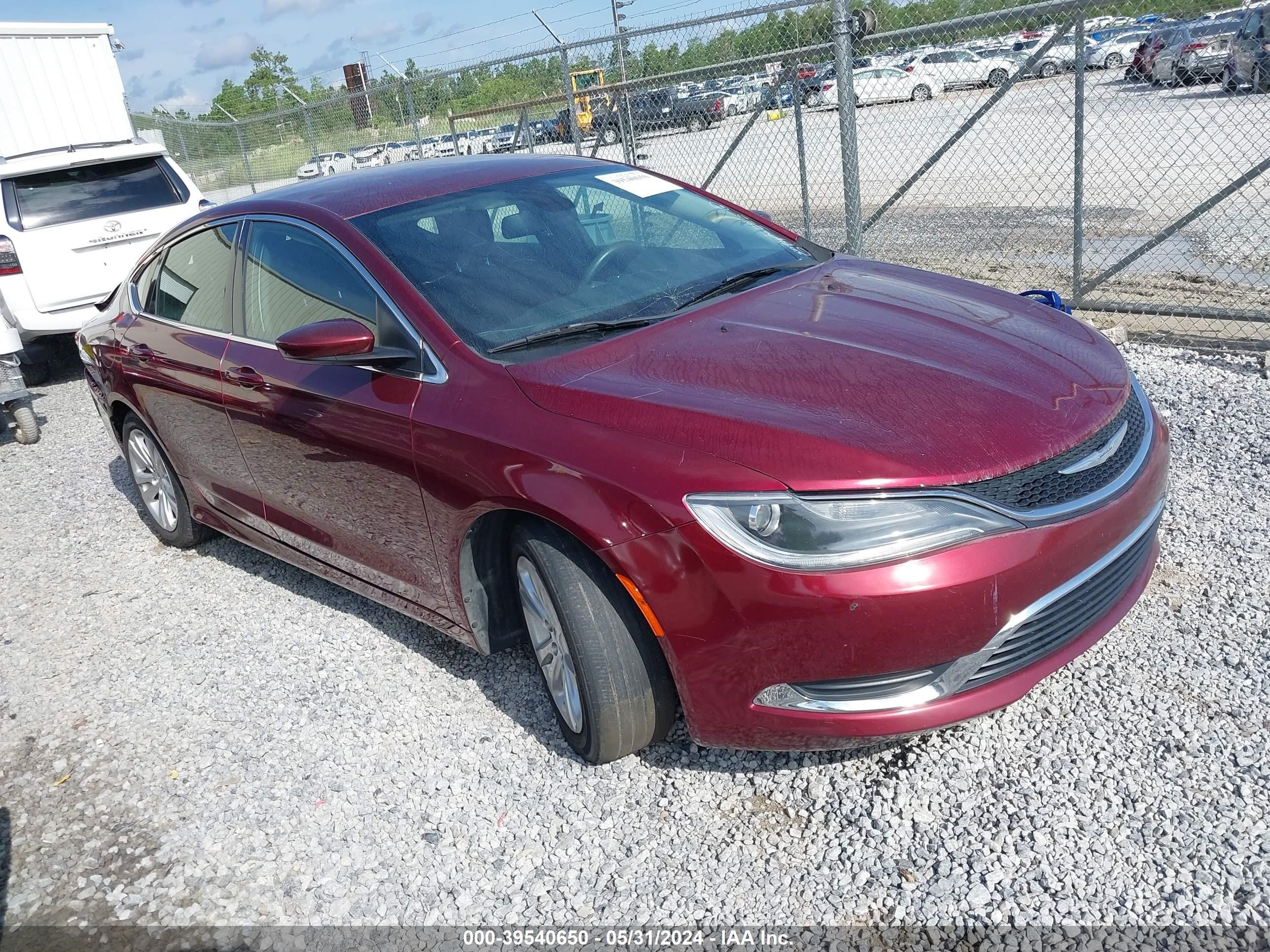 CHRYSLER 200 2015 1c3cccab8fn674404