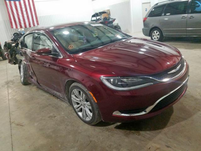 CHRYSLER 200 LIMITE 2015 1c3cccab8fn690411