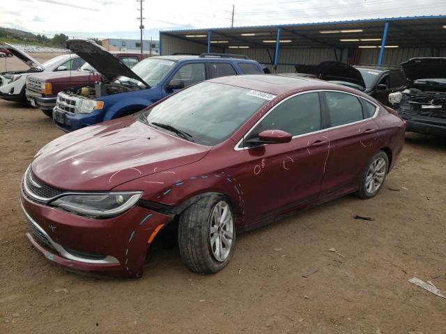 CHRYSLER 200 LIMITE 2015 1c3cccab8fn704436