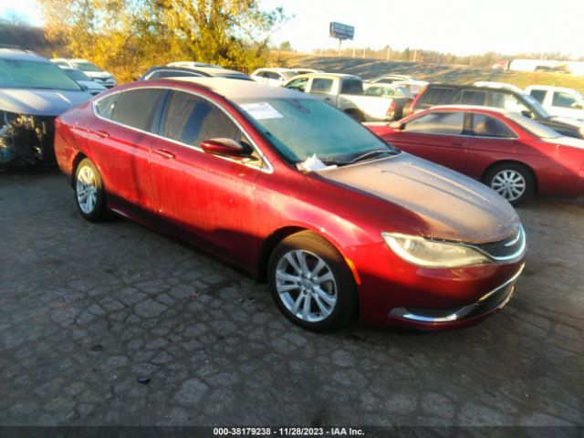 CHRYSLER 200 2015 1c3cccab8fn753765