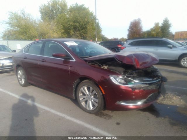 CHRYSLER 200 2016 1c3cccab8gn125416