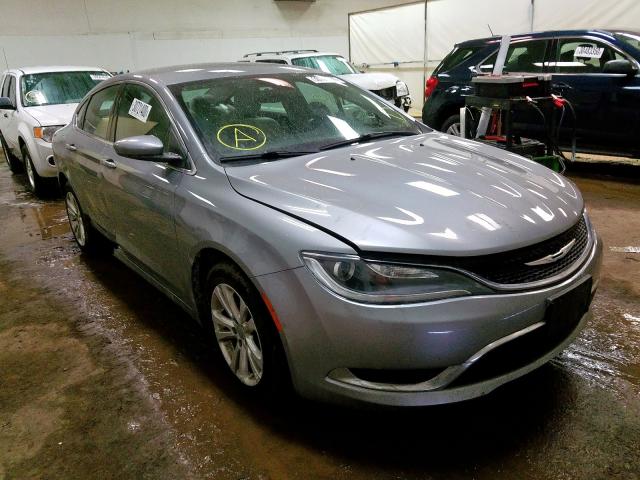 CHRYSLER 200 LIMITE 2015 1c3cccab9fn505489