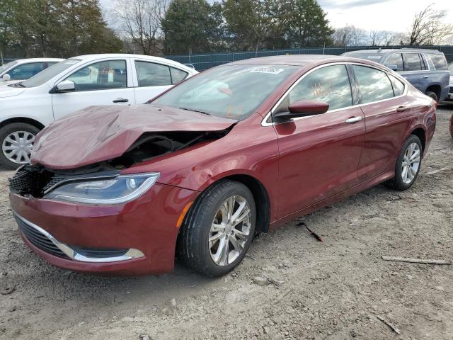 CHRYSLER 200 LIMITE 2015 1c3cccab9fn529369