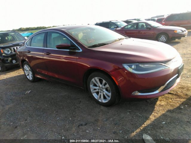 CHRYSLER 200 2015 1c3cccab9fn537665