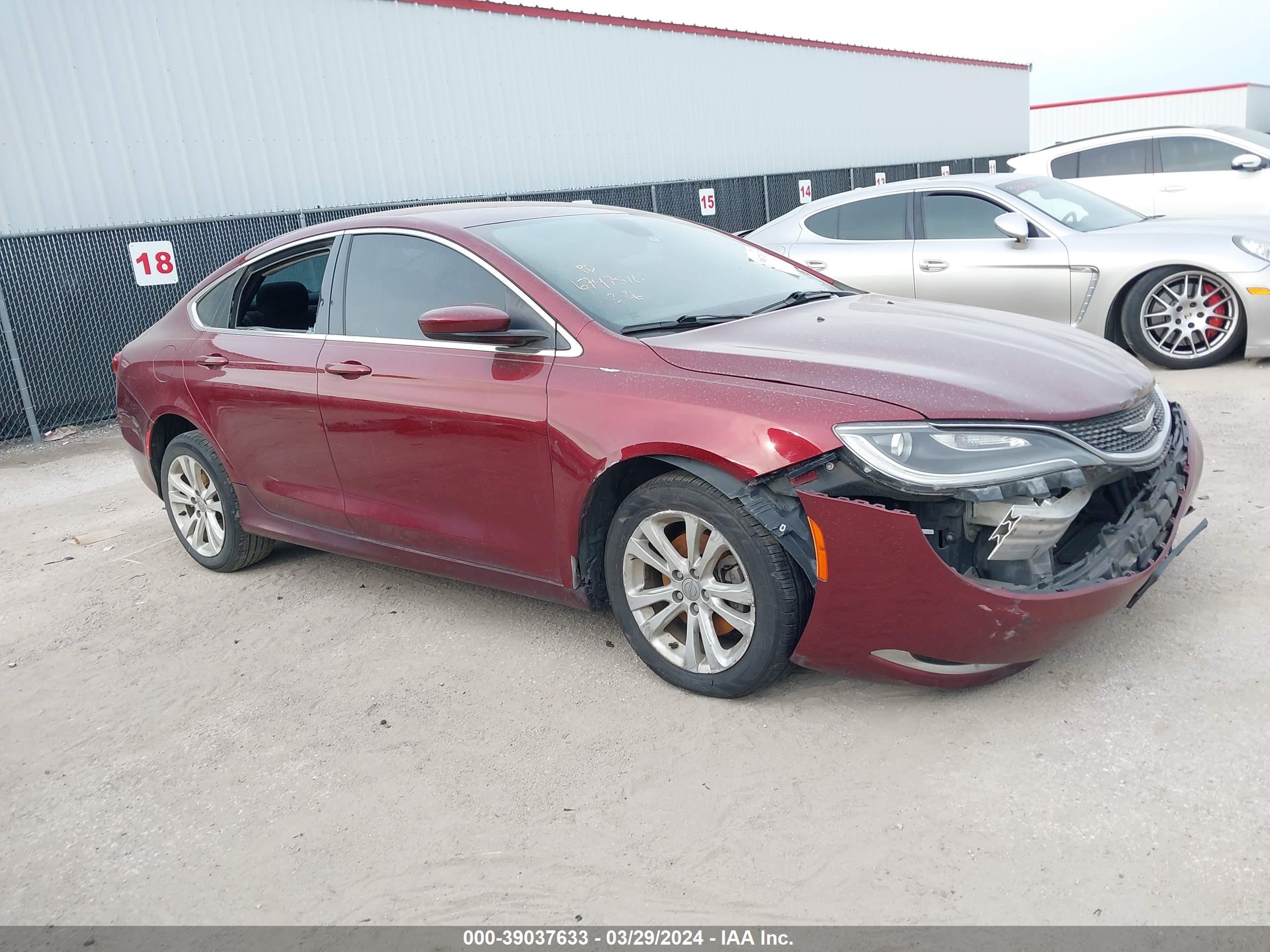 CHRYSLER 200 2015 1c3cccab9fn588177