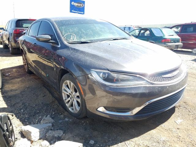 CHRYSLER 200 LIMITE 2015 1c3cccab9fn693365