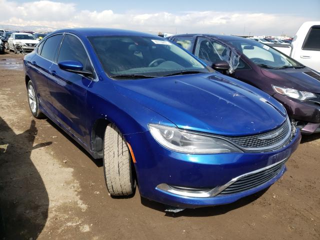 CHRYSLER 200 LIMITE 2015 1c3cccab9fn711959