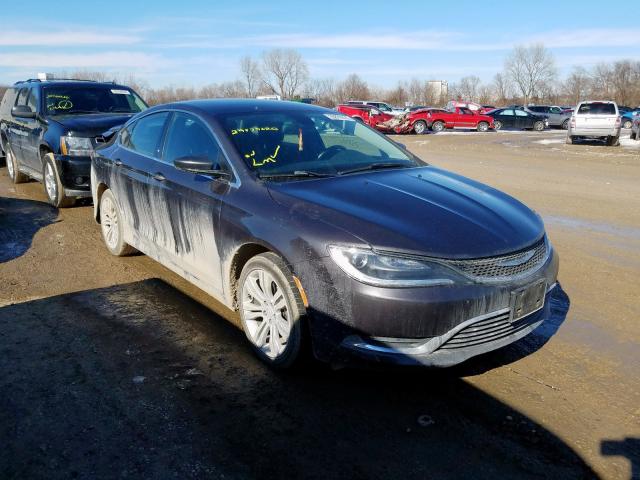 CHRYSLER 200 LIMITE 2015 1c3cccab9fn755573