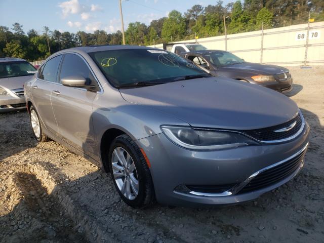 CHRYSLER 200 LIMITE 2015 1c3cccabxfn687493