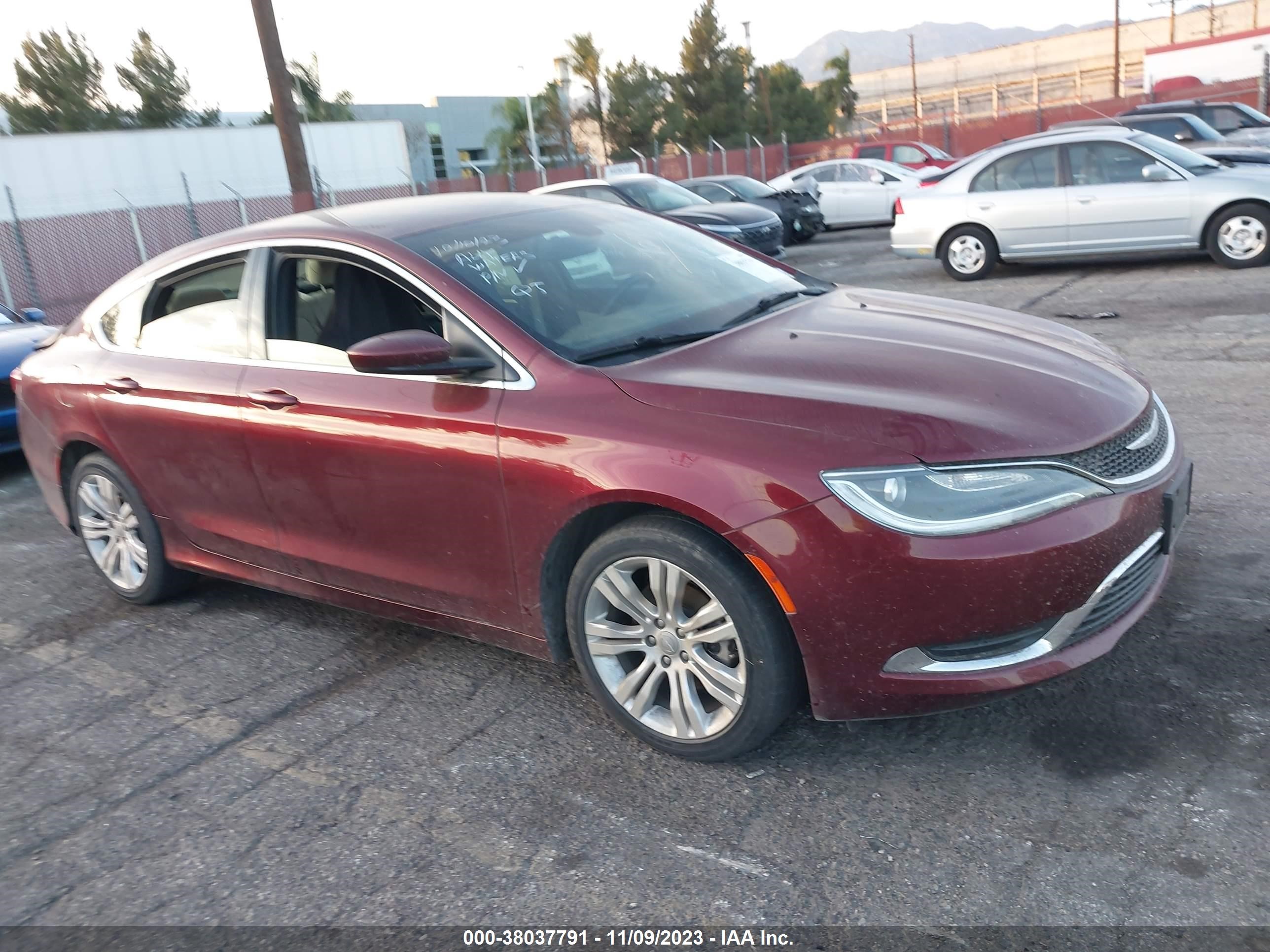 CHRYSLER 200 2015 1c3cccabxfn740225